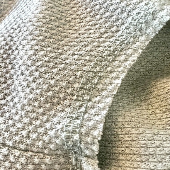 Flawless Green Fit & Flare Shirt Sun Dress Size Small Thin Knit Light Open Back - Picture 15 of 15